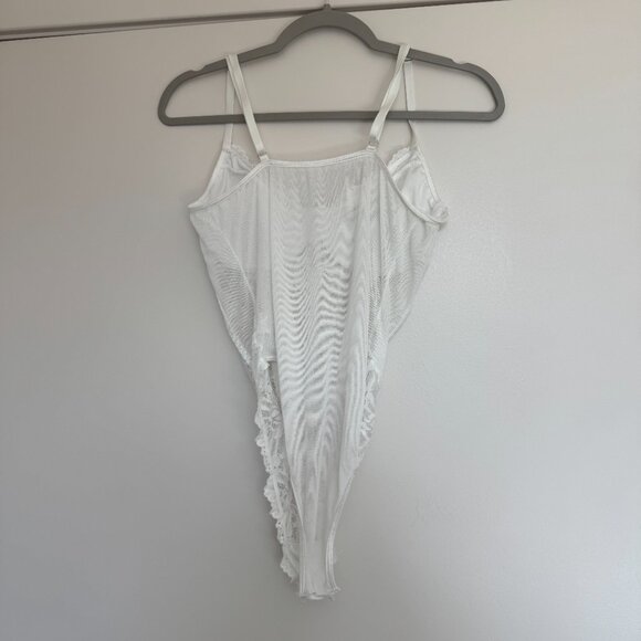 White Corset Body Suit Size M - Picture 7 of 7